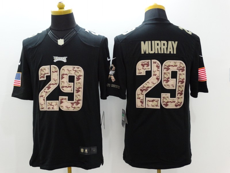 Men's Philadelphia Eagles DeMarco Murray #29 Black Jersey